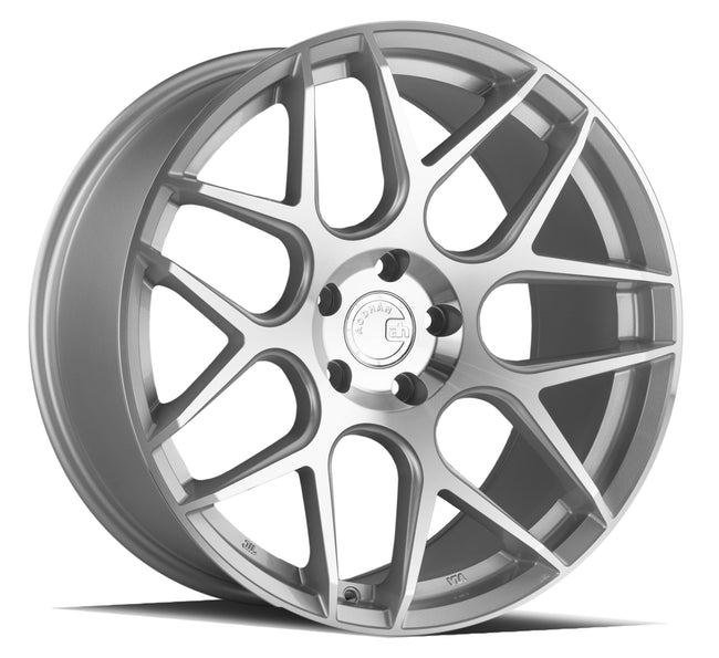 Aodhan Wheels AFF2 Silver Machined Face 19x9.5 5x112 | +35 | 66.6