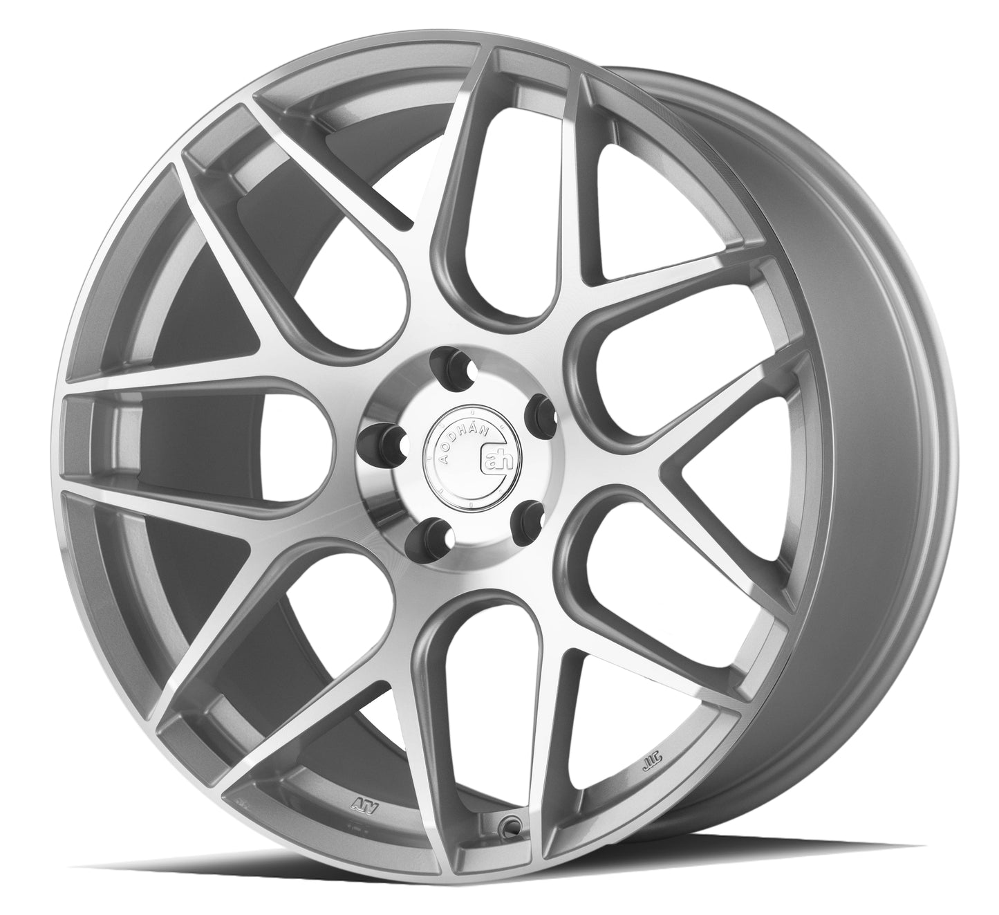 Aodhan Wheels AFF2 Silver Machined Face 19x9.5 5x114.3 | +35 | 73.1