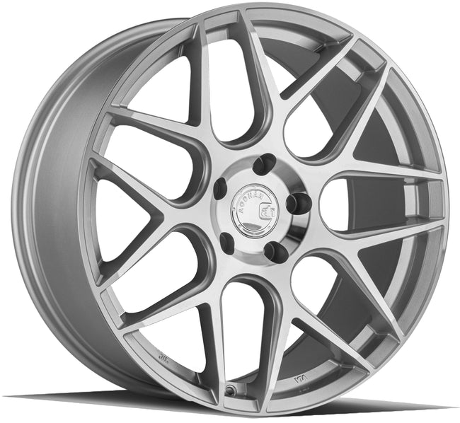 Aodhan Wheels AFF2 Silver Machined Face 20x9 5x120 | +30 | 72.6