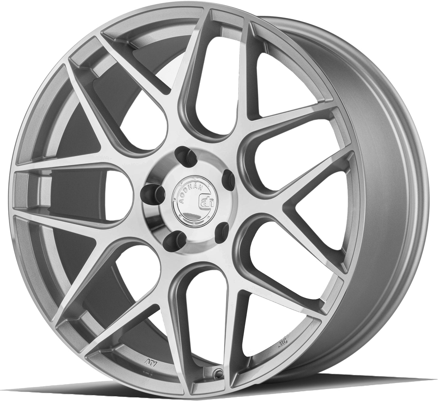 Aodhan Wheels AFF2 Silver Machined Face 20x9 5x112 | +30 | 66.6