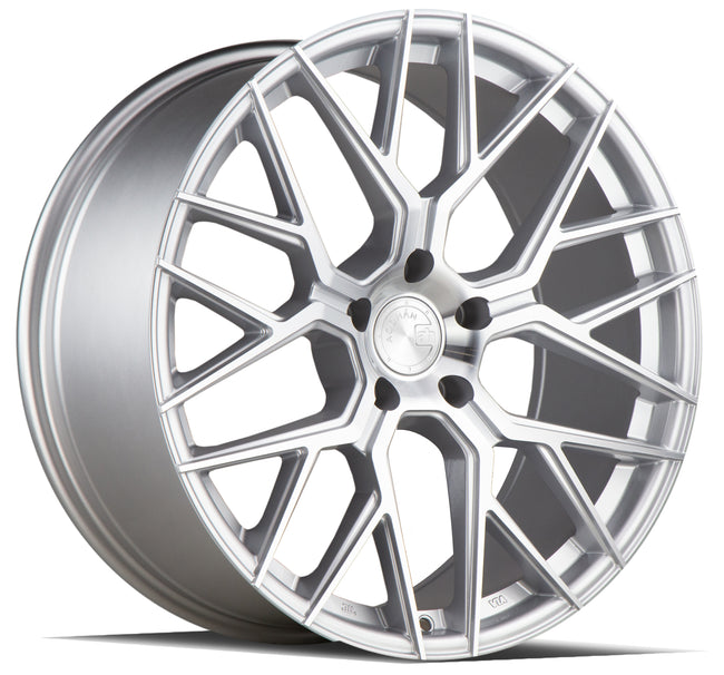 Aodhan Wheels AFF9 Gloss Silver Machined Face 20x9 5x112 | +30 | 66.6
