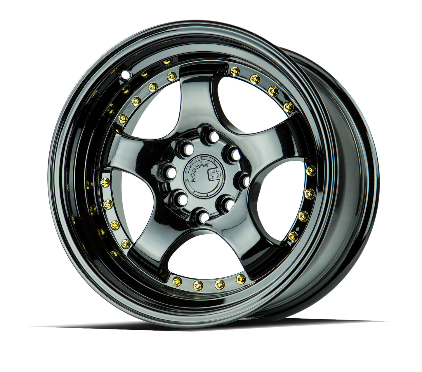 Aodhan Wheels AH03 Gloss Black 15x8 4x100/114.3 | +20 | 73.1