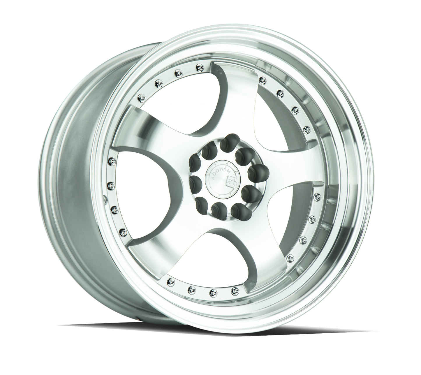 Aodhan Wheels AH03 Silver Machined Face 17x9 5x100/114.3 | +25 | 73.1