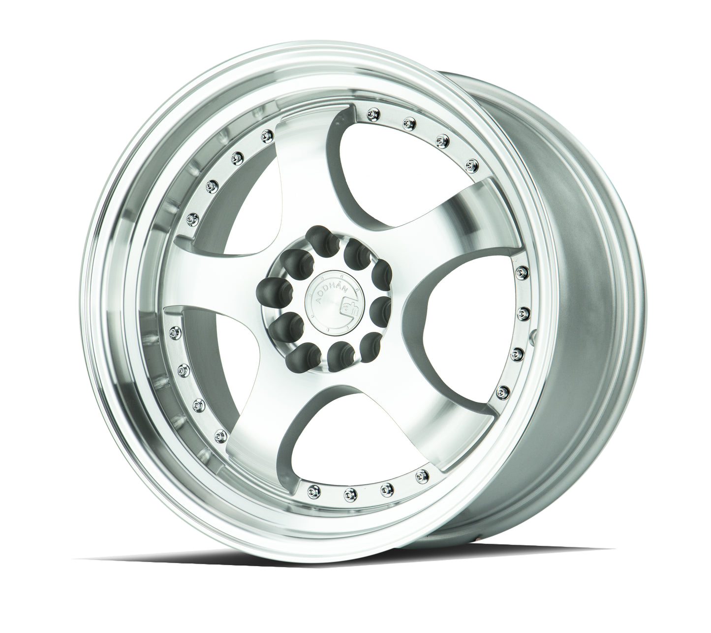 Aodhan Wheels AH03 Silver Machined Face 17x9 5x100/114.3 | +25 | 73.1