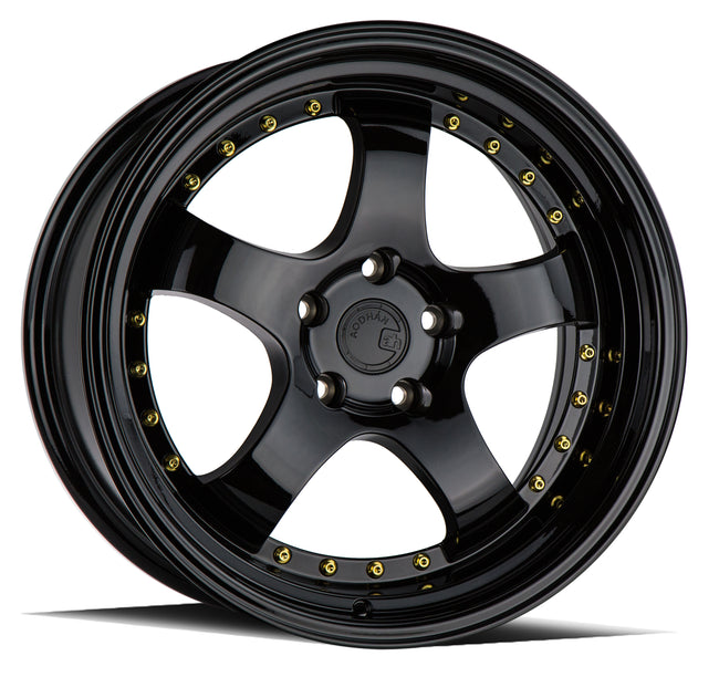 Aodhan Wheels AH03 Gloss Black 18x9.5 5x114.3 | +30 | 73.1