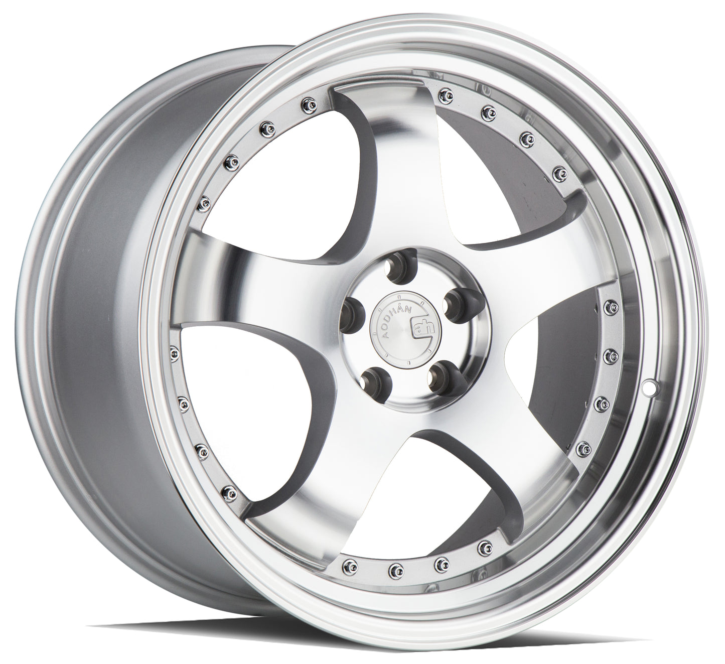 Aodhan Wheels AH03 Silver Machined Face 18x9.5 5x100 | +35 | 73.1
