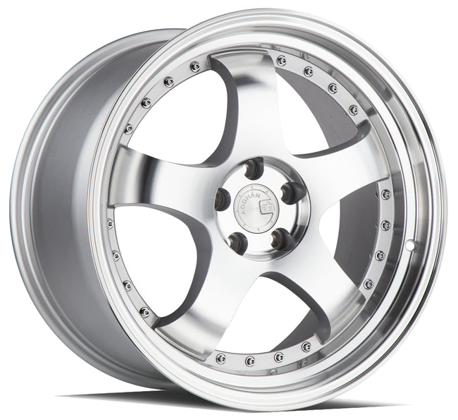 Aodhan Wheels AH03 Silver Machined Face 18x9.5 5x114.3 | +30 | 73.1