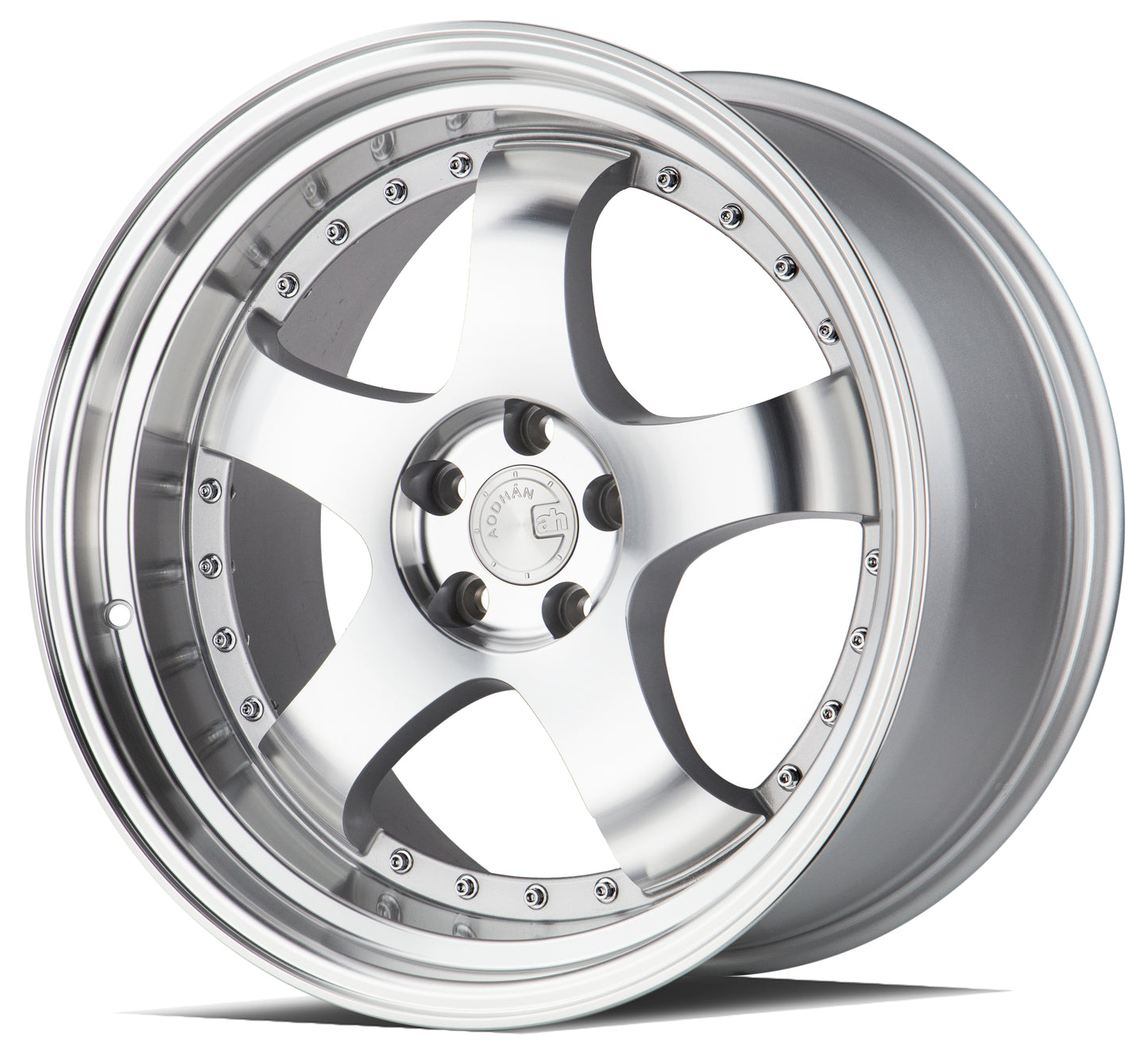 Aodhan Wheels AH03 Silver Machined Face 18x9.5 5x114.3 | +30 | 73.1