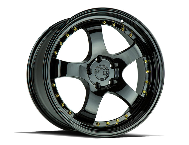 Aodhan Wheels AH03 Gloss Black 19x9.5 5x114.3 | +22 | 73.1