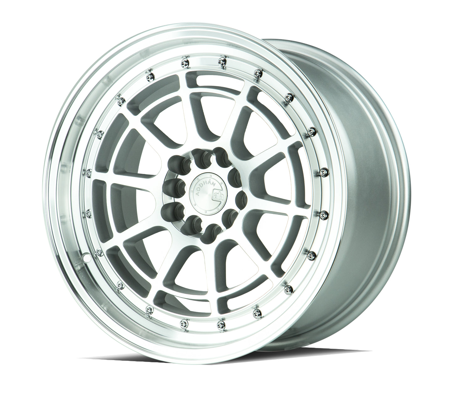 Aodhan Wheels AH04 Silver Machined Face 17x9 5x100/114.3 | +25 | 73.1