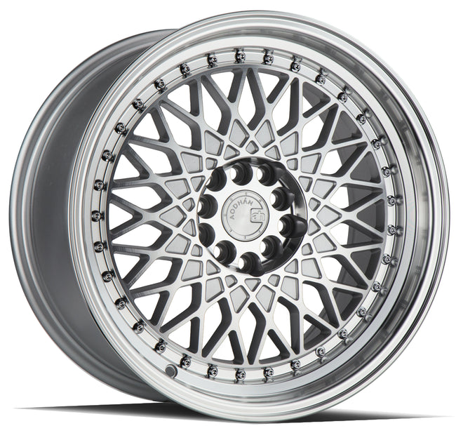 Aodhan Wheels AH05 Silver Machined Face 17x9 5x100/114.3  | +25 | 73.1