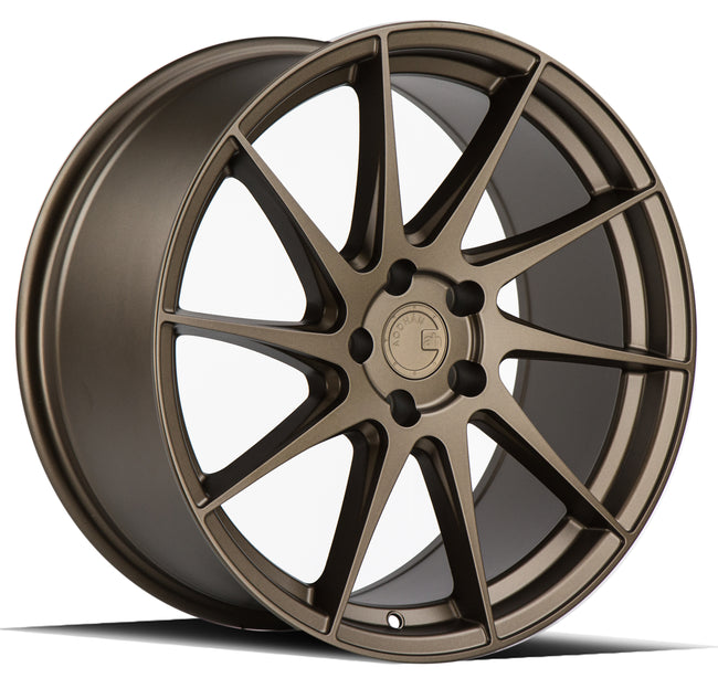 Aodhan Wheels AH09 Matte Bronze 18x8.5 (Driver Side) 5x100  | +35 | 73.1