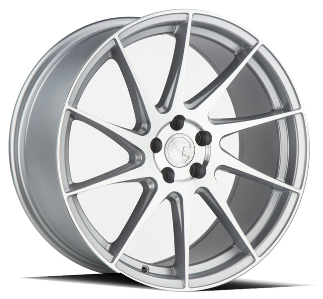 Aodhan Wheels AH09 Silver Machined Face 18x8.5 (Driver Side) 5x112  | +35 | 73.1