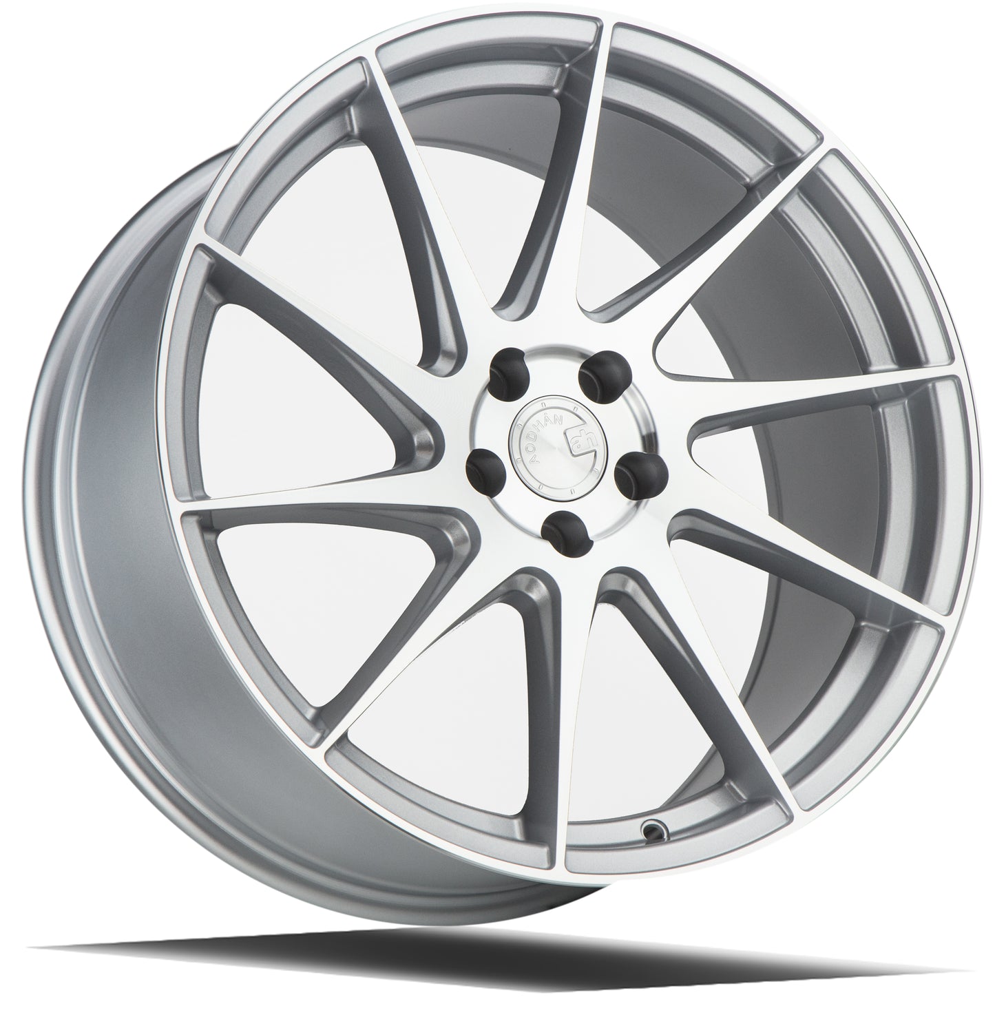 Aodhan Wheels AH09 Silver Machined Face 18x8.5 (Driver Side) 5x100  | +35 | 73.1