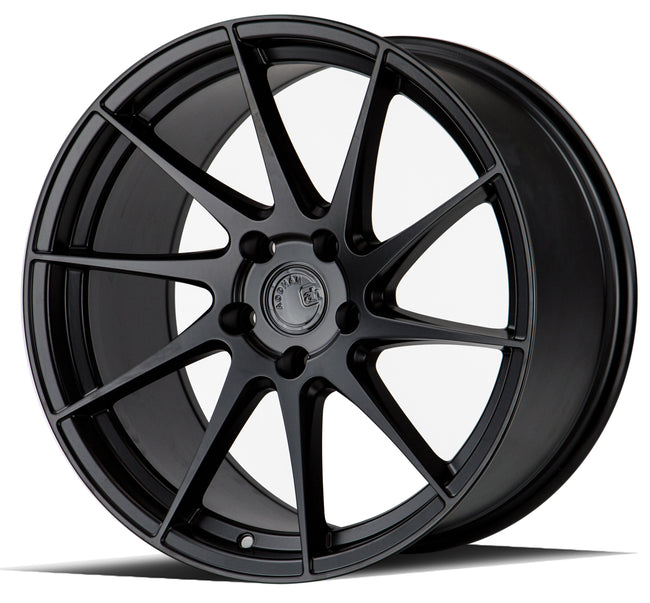 Aodhan Wheels AH09 Matte Black 18x9.5 (Passenger Side) 5x114.3  | +35 | 73.1