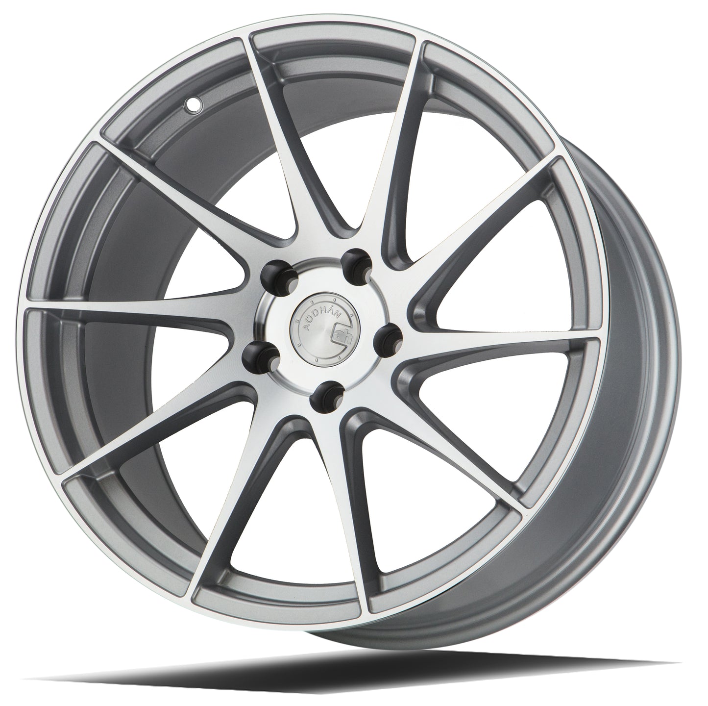 Aodhan Wheels AH09 Silver Machined Face 18x9.5 (Passenger Side) 5x114.3  | +35 | 73.1