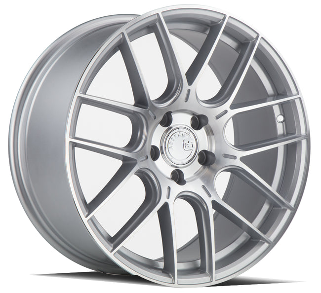 Aodhan Wheels AH-X Silver Machined Face 18x8.5 5x120  | +35 | 72.6