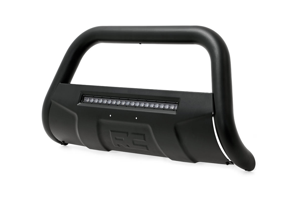 Rough Country 15-20 Colorado/Canyon Bull Bar w/LED Light Bar Black