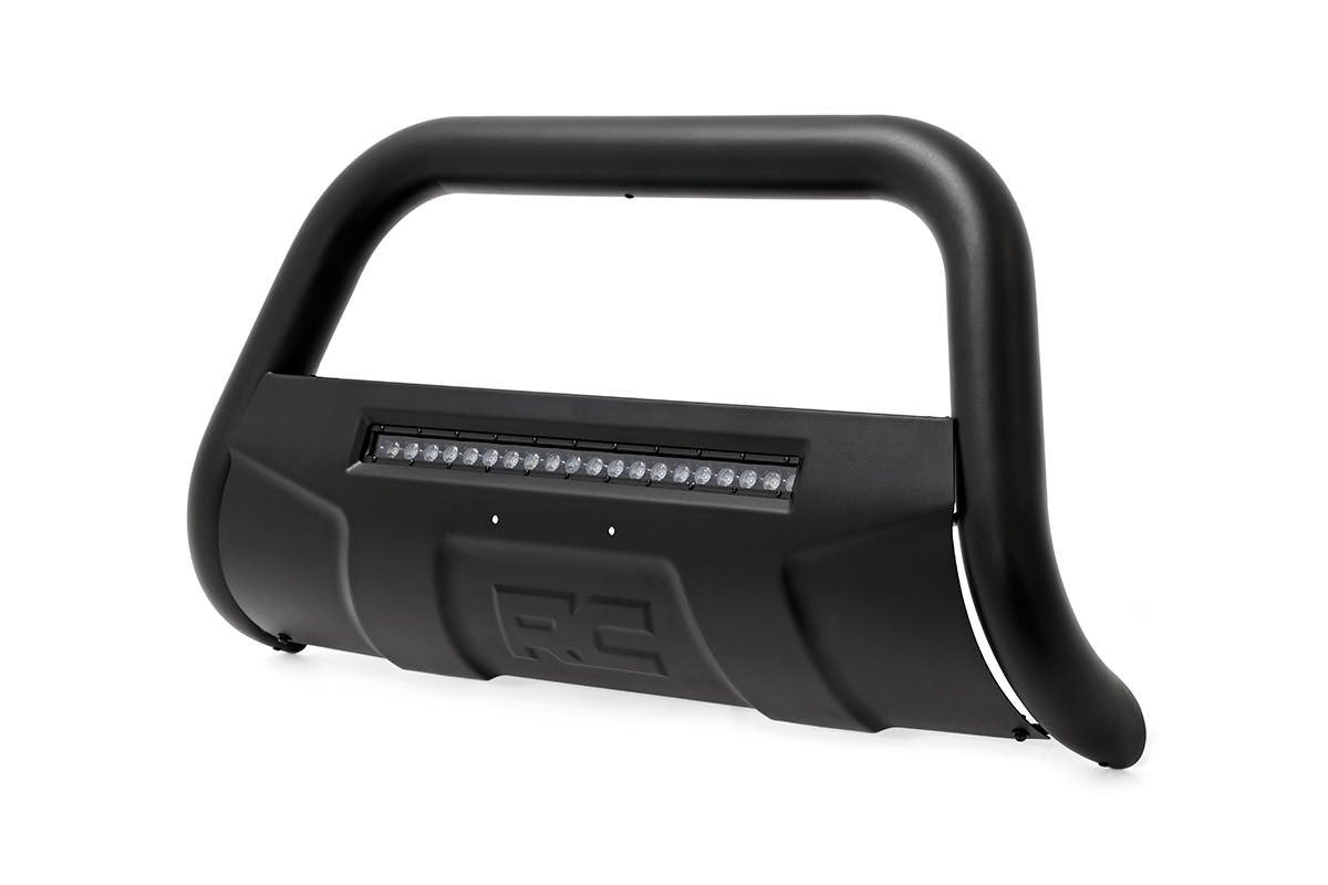 Rough Country RAM 19-20 1500 Bull Bar w/LED Light Bar Black