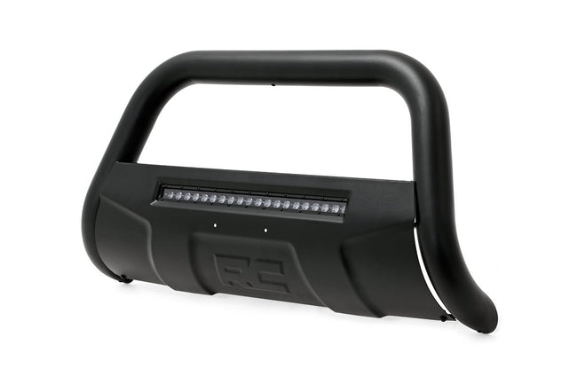 Rough Country Toyota 07-20 Tundra Bull Bar w/LED Light Bar Black