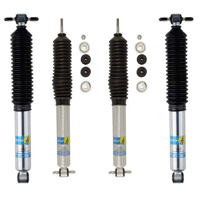 Stage 1 Package Bilstein 1997-2006 Jeep Wrangler 5100 Series Front And Rear Shocks For 3.5-4" Short or Long Arm Lift