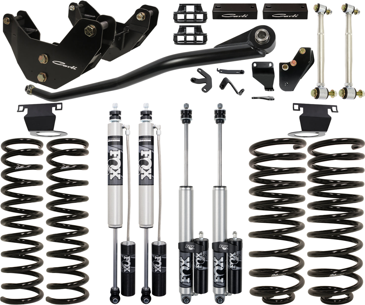 CARLI 2014-2023 Ram 2500 4x4 Diesel With Rear Coils 3.25" Backcountry Lift Kit