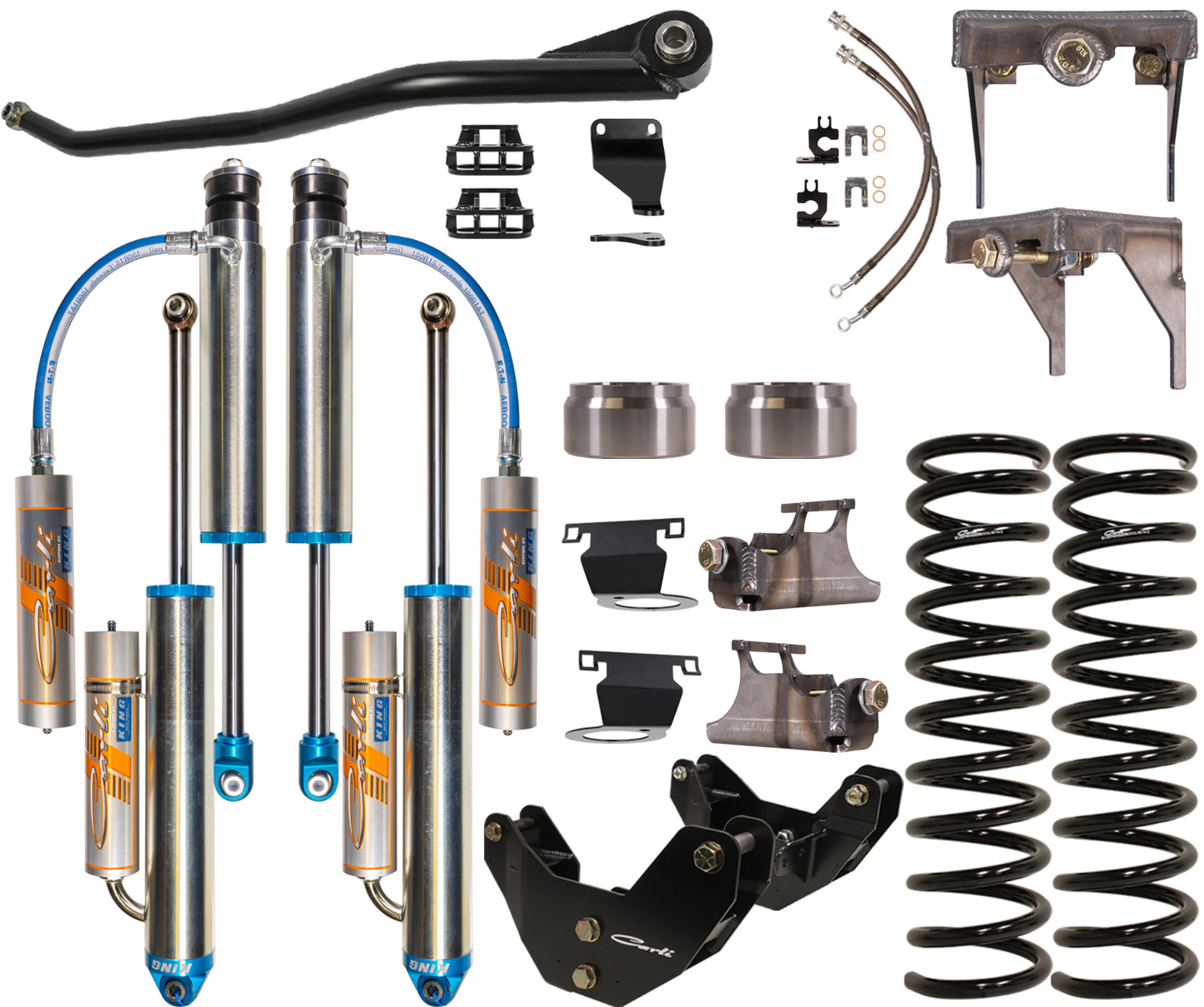 CARLI 2013-2023 Ram 3500 4x4 Diesel Dominator 3.25" Lift Kit