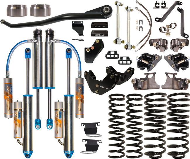 CARLI 2014-2023 Ram 2500 4x4 Diesel With Rear Coils 3.25" Dominator Lift Kit