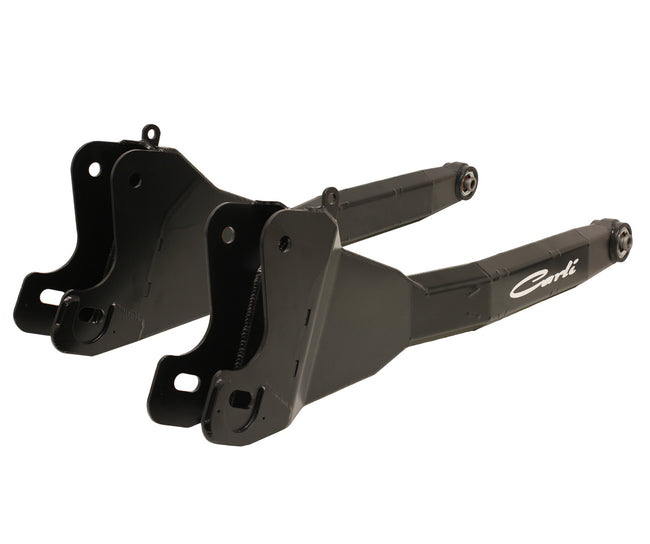 Carli  2014-2023 Ram 2500, 2013-2023 Ram 3500 4x4 Fabricated Radius Arms for Leveling systems, 10" Limit Straps