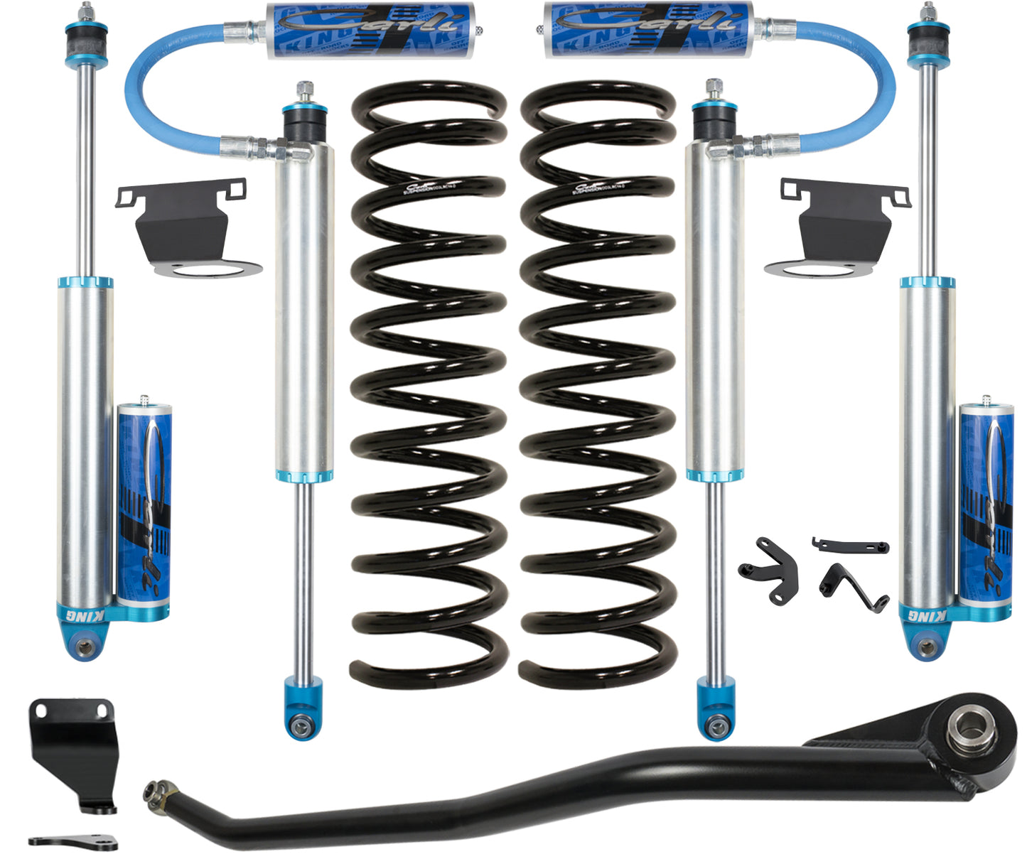 CARLI 2014-2023 Ram 2500 4x4 Diesel With Rear Coils 2.5" Pintop Level kit