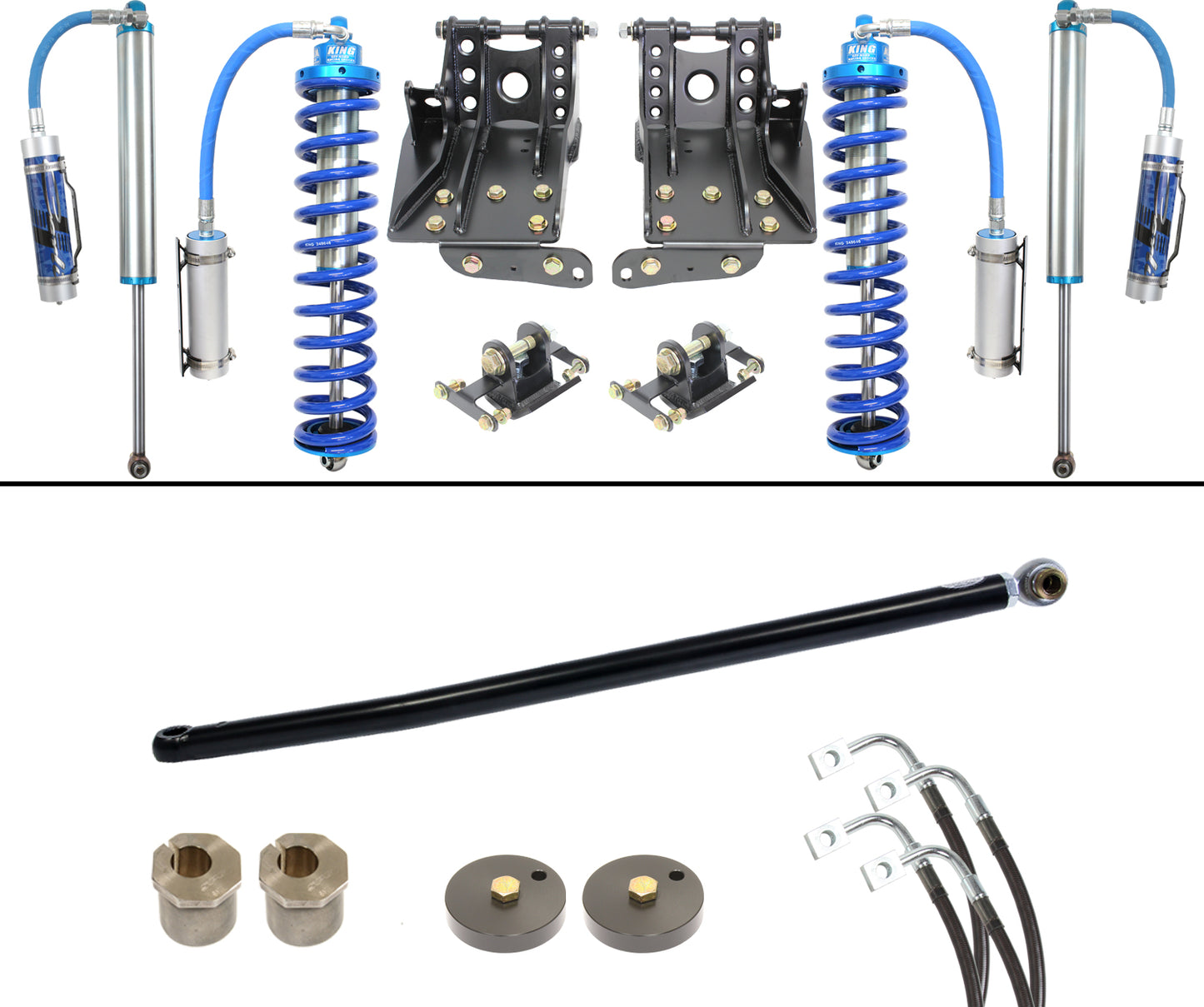 CARLI 2008-2010 Ford F-250 F-350 Super Duty 4x4 Diesel 2.5" Coilover System