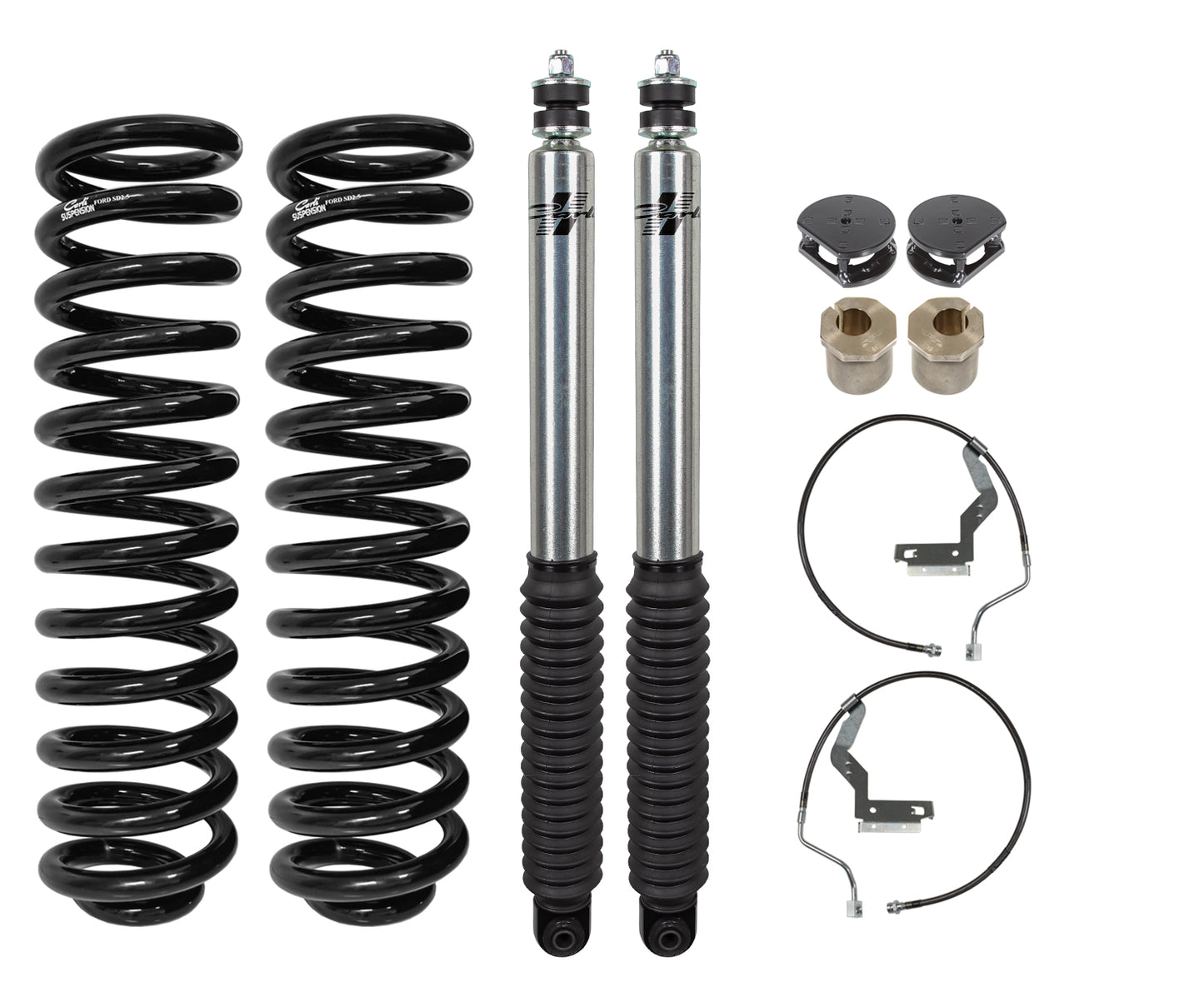 CARLI 2017-2022 Ford F-250 F-350 Super Duty 4x4 Diesel 2.5"-3.5" Base Level kit