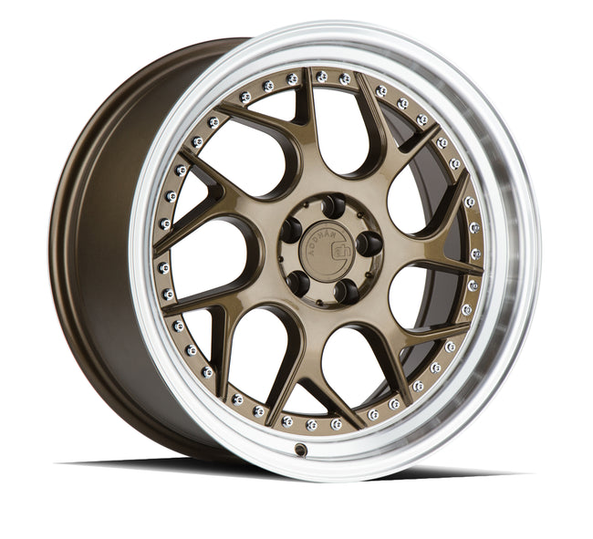 Aodhan Wheels DS01 Bronze w/Machined Lip 18x8.5 5x114.3 | +35 | 73.1