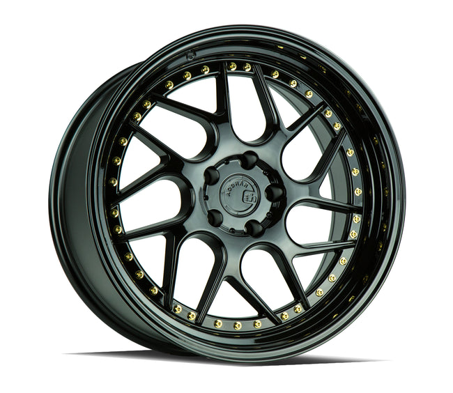 Aodhan Wheels DS01 Gloss Black 18x9.5 5x100 | +35 | 73.1
