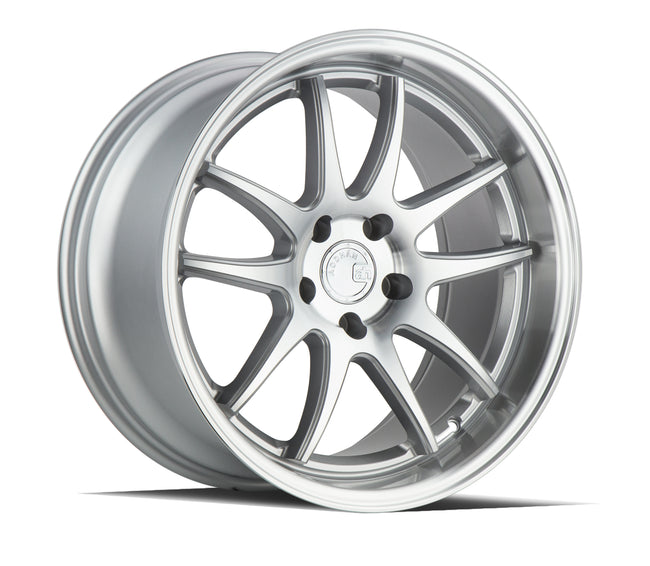 Aodhan Wheels DS02 Silver w/Machined Face 18x9.5 5x114.3 | +15 | 73.1