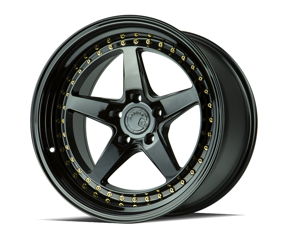 Aodhan Wheels DS05 Gloss Black 18x10.5 5x114.3 | +22 | 73.1