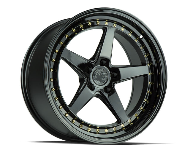 Aodhan Wheels DS05 Gloss Black 18x8.5 5x100 | +35 | 73.1