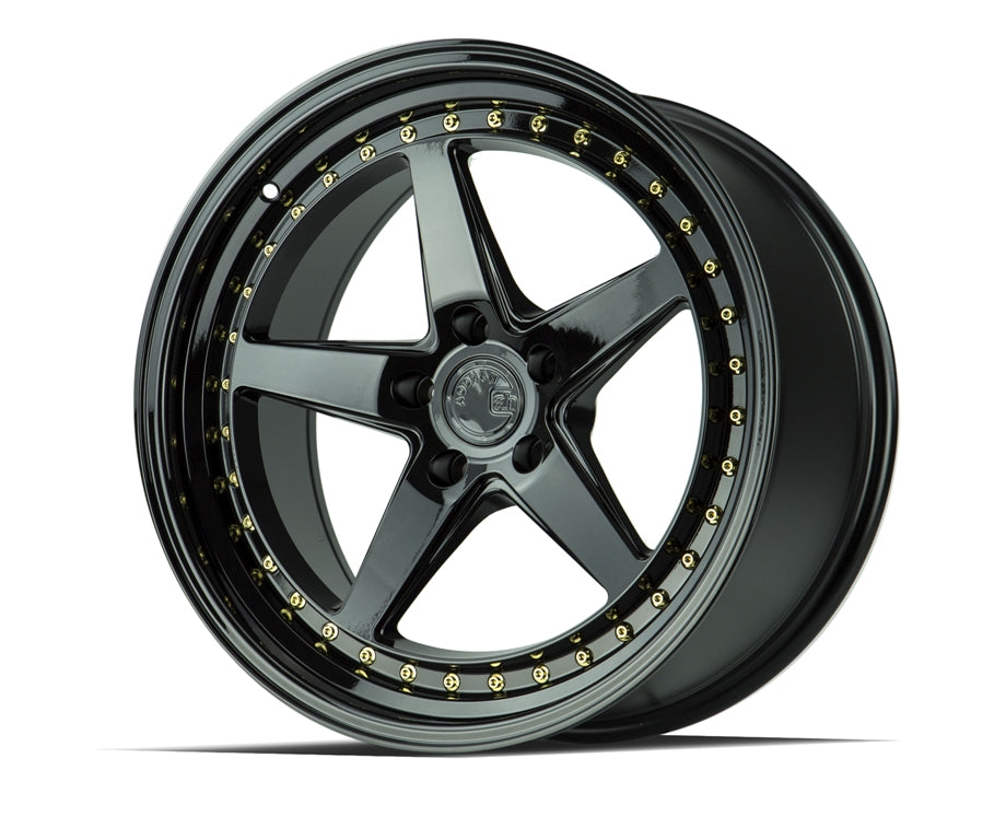 Aodhan Wheels DS05 Gloss Black 18x8.5 5x114.3 | +35 | 73.1