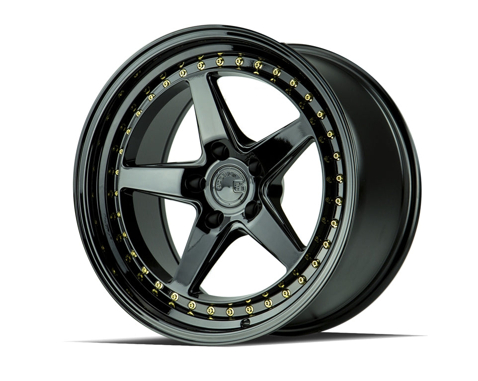 Aodhan Wheels DS05 Gloss Black 18x9.5 5x100 | +35 | 73.1