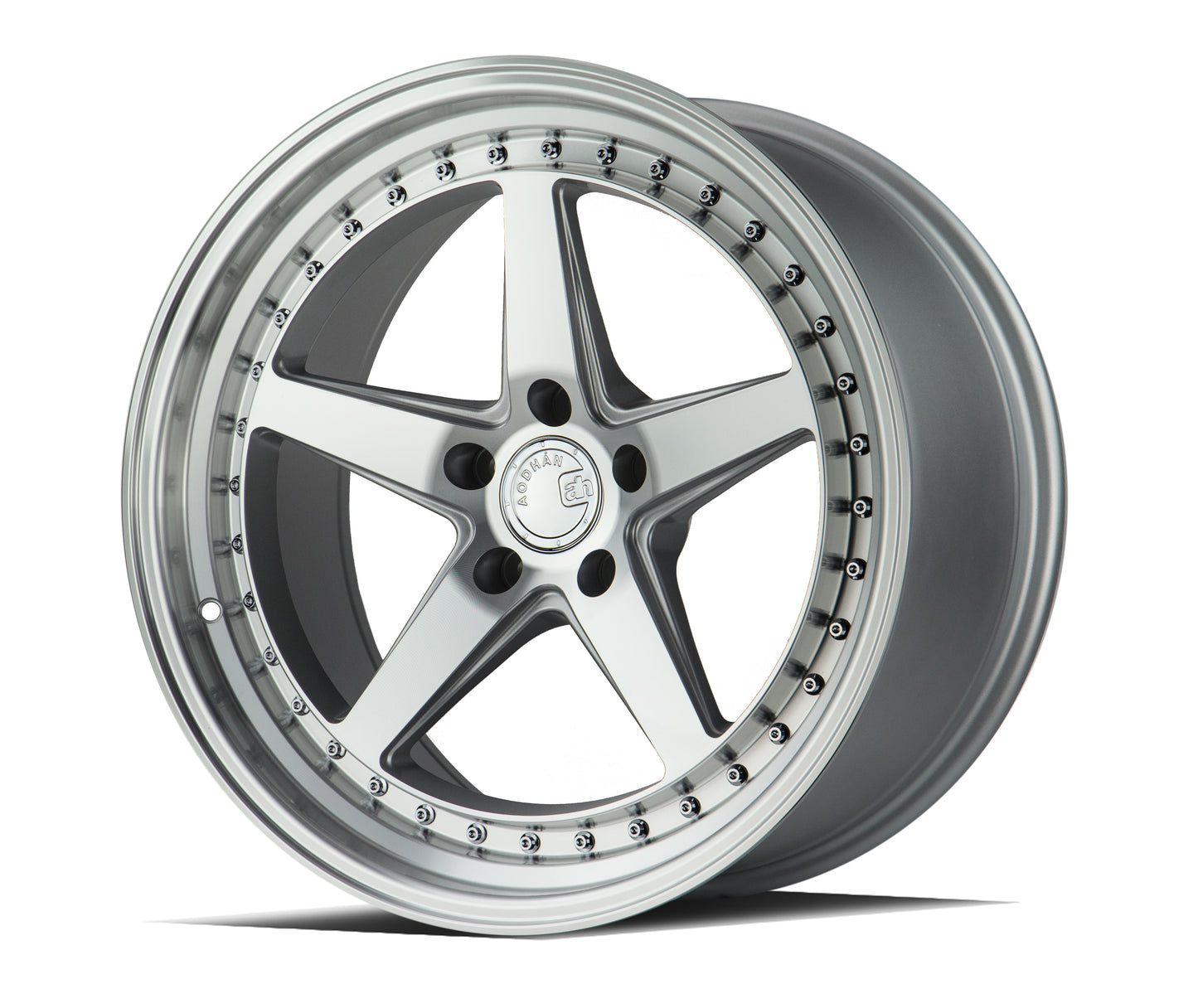 Aodhan Wheels DS05 Silver w/Machined Face 18x9.5 5x100 | +35 | 73.1