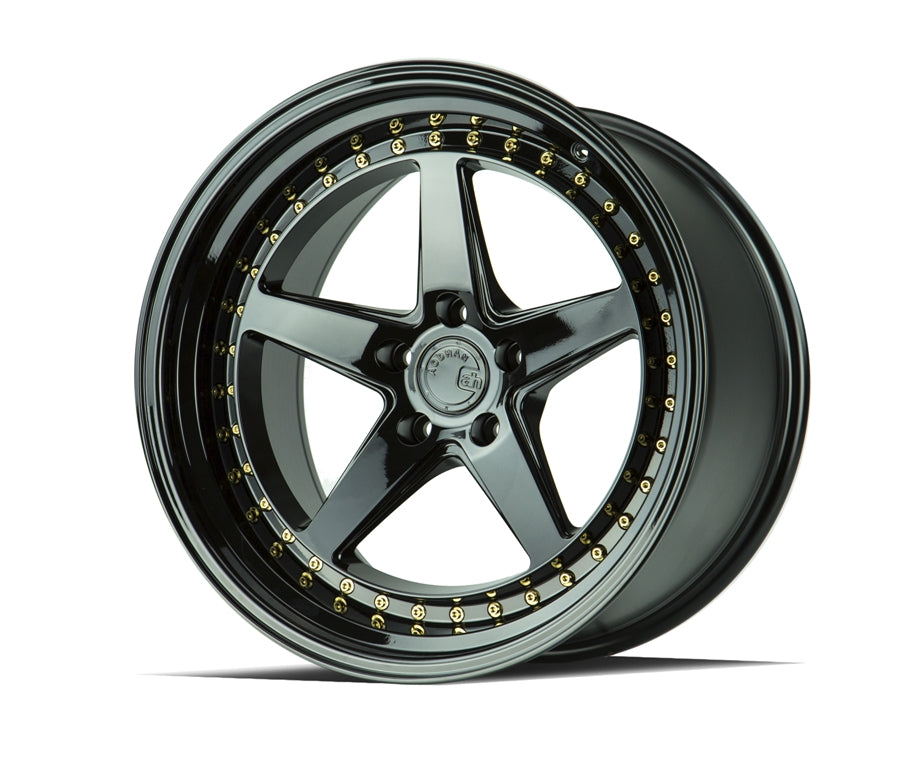 Aodhan Wheels DS05 Gloss Black 19x11 5x114.3 | +15 | 73.1