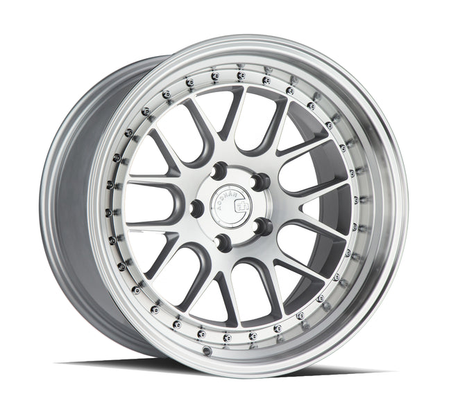 Aodhan Wheels DS06 Silver w/Machined Face 18x10.5 5x114.3 | +22 | 73.1