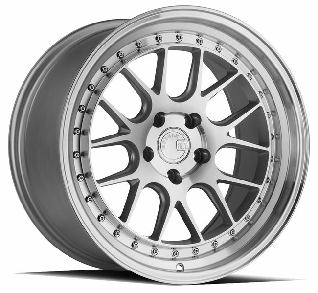 Aodhan Wheels DS06 Silver w/Machined Face 18x8.5 5x100 | +35 | 73.1
