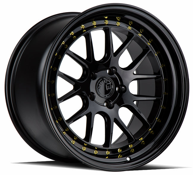 Aodhan Wheels DS06 Gloss Black 18x9.5 5x114.3 | +15 | 73.1