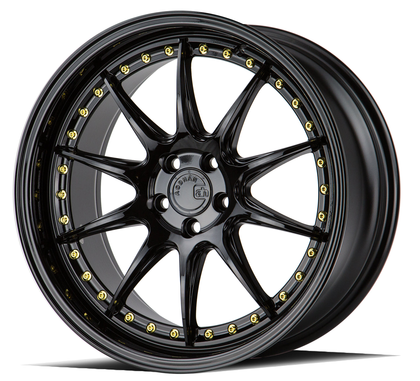 Aodhan Wheels DS07 Gloss Black 18x8.5 5x100 | +35 | 73.1