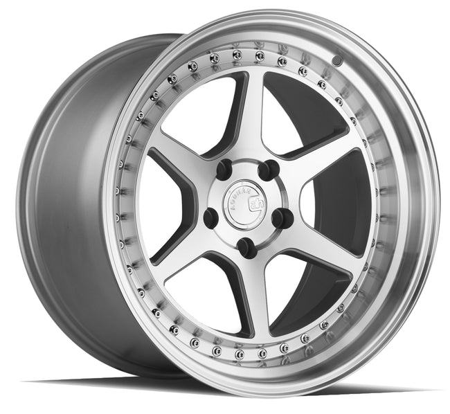 Aodhan Wheels DS09 Silver w/Machined Face 18x10.5 5x114.3 | +15 | 73.1