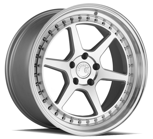 Aodhan Wheels DS09 Silver w/Machined Face 18x9.5 5x100 | +35 | 73.1