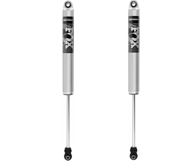 REAR PAIR Fox 99-16 Ford SD 2.0 Performance Series 11.6in. Smooth Body IFP Shock (Alum) / 0-1in Lift