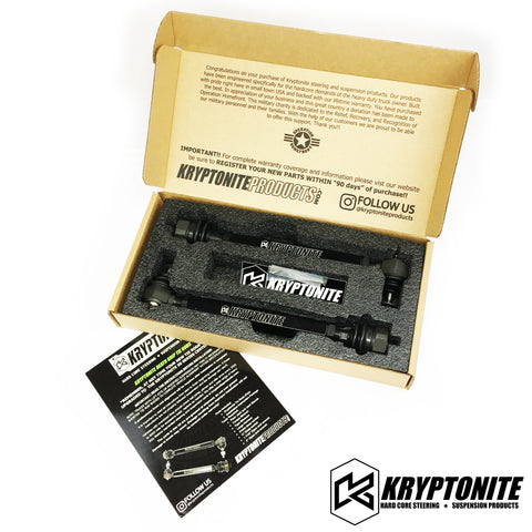 Kryptonite 2001-2010 Chevy/GMC 2500/3500 HD Tie Rod Kit