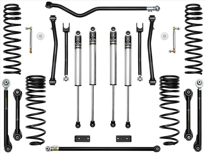 ICON 2020+ Jeep Gladiator 2.5in Stage 5 Suspension System (TUBULAR)